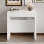 Hanah Home Mesa Consola Extensible Blanca